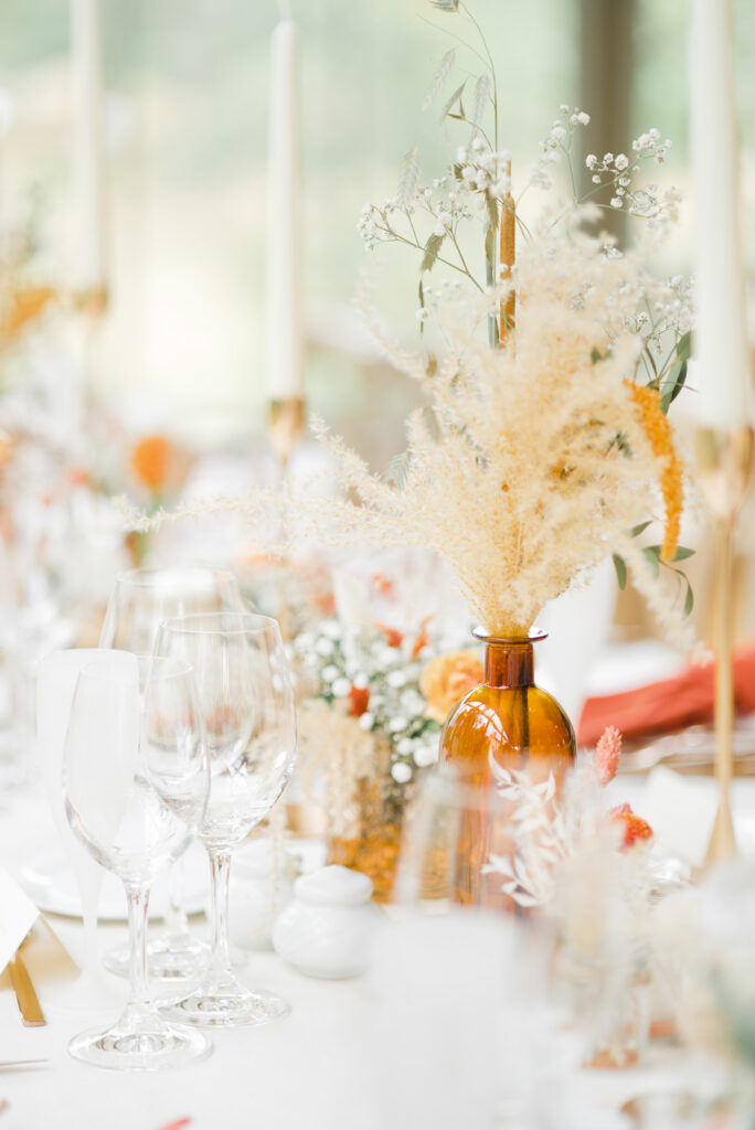Décoration de mariage douce et pastel