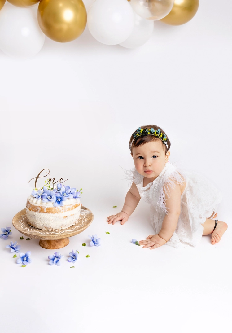 Séance 1er anniversaire dans un studio professionnel à Toulouse